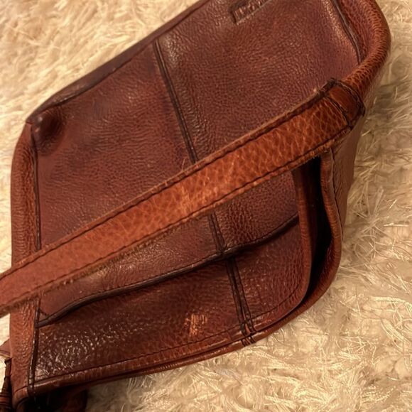 Duluth Trading Co Brown Leather Crossbody Bag - Picture 10 of 16
